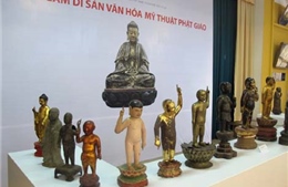 Triển lãm hàng nghìn hiện vật, di sản văn hoá Phật giáo 
